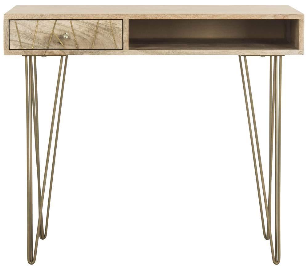 Marigold Desk - DSK9001 - Natural - Safavieh