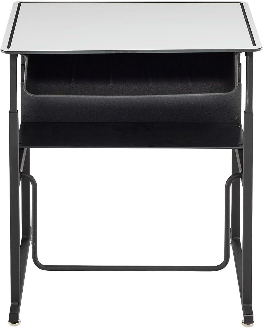 Safco Products Company AlphaBetter® Wood Adjustable Height Open Front Desk