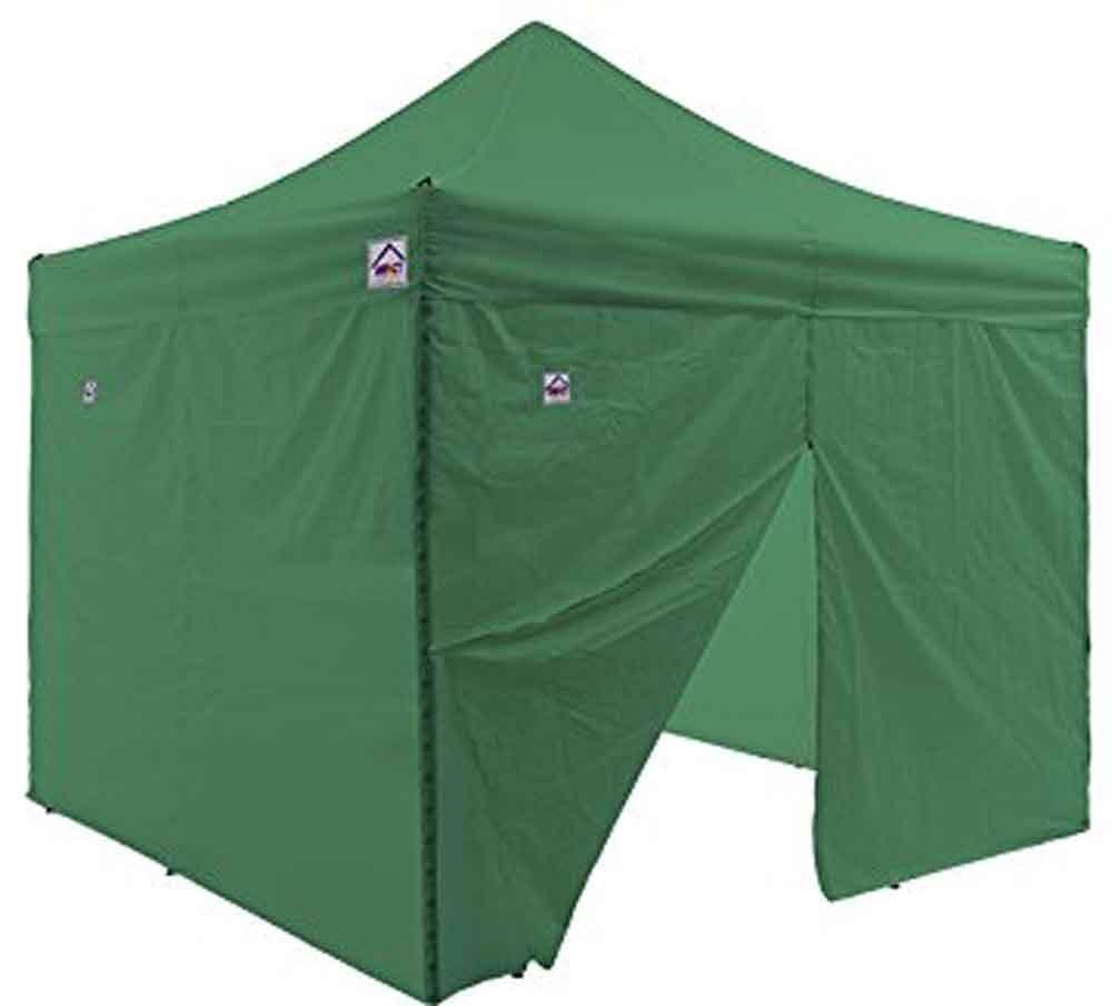 Impact Canopy 10 x 10 Canopy 4 Sidewalls, Outdoor Gazebo Canopy Replacement Walls Only, Black