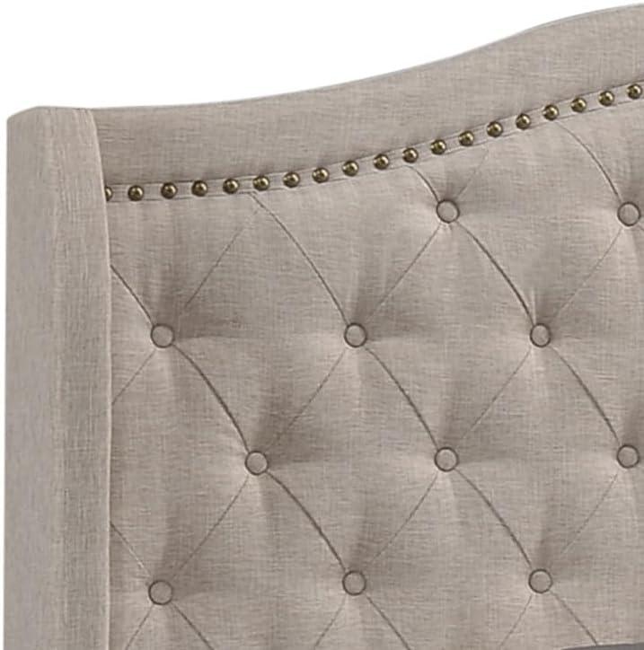 Sonoma Camel Back Full Bed Beige
