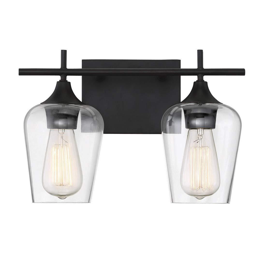 Savoy House Octave 2 - Light Vanity in  English Bronze