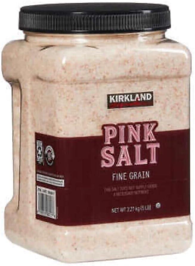 Kirkland Signature Pink Salt Fine Grain 5 Pounds