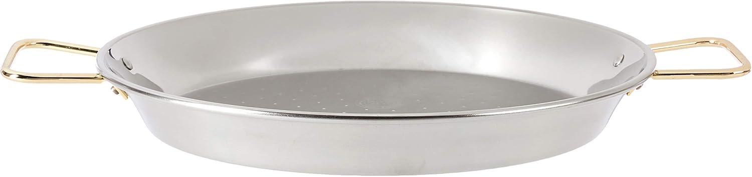 Garcima 13-inch Stainless Steel Paella Pan, 32cm