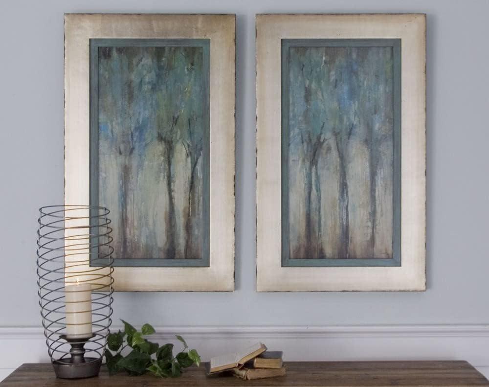 Whispering Wind Rustic Multicolor Framed Art Set