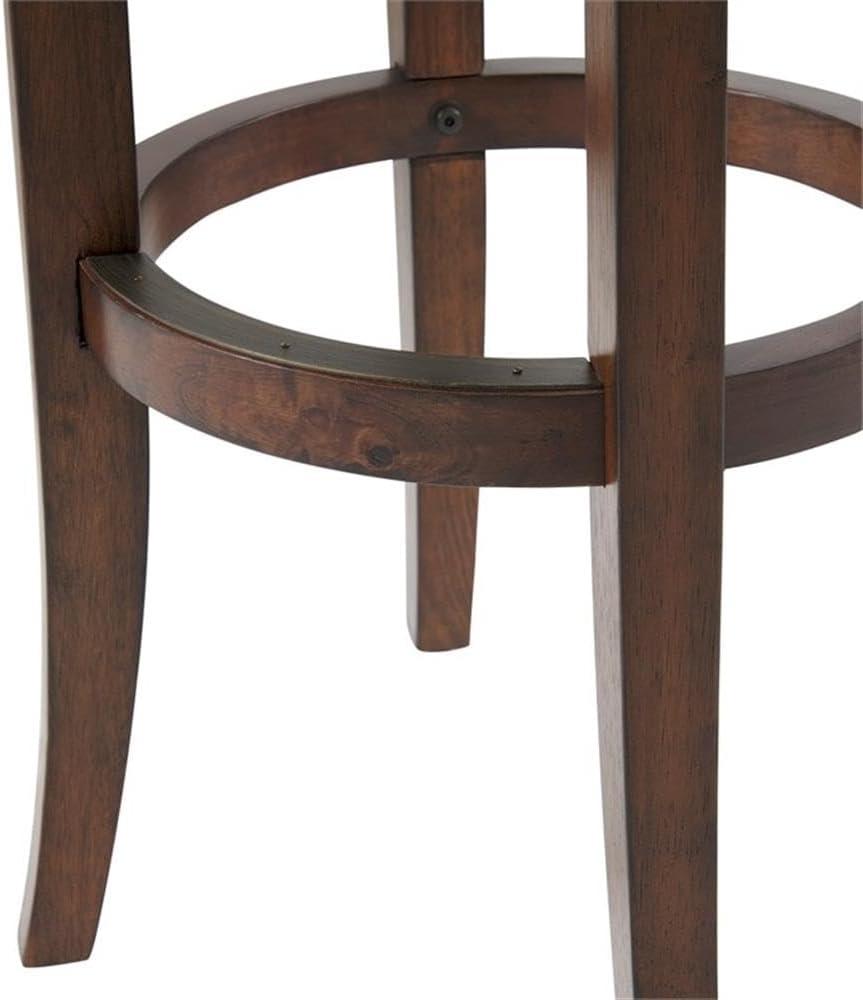 Natick Solid Rubber Wood Counter And Bar Stool