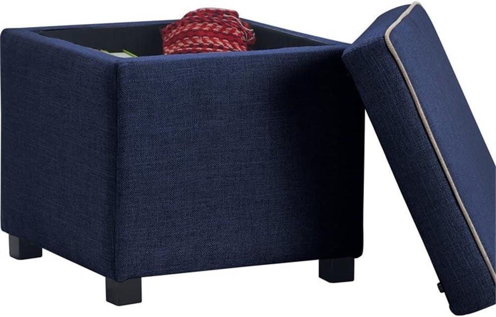 Tommy Hilfiger Tommy Hilfiger Morgan Modern Storage Ottoman Cube
