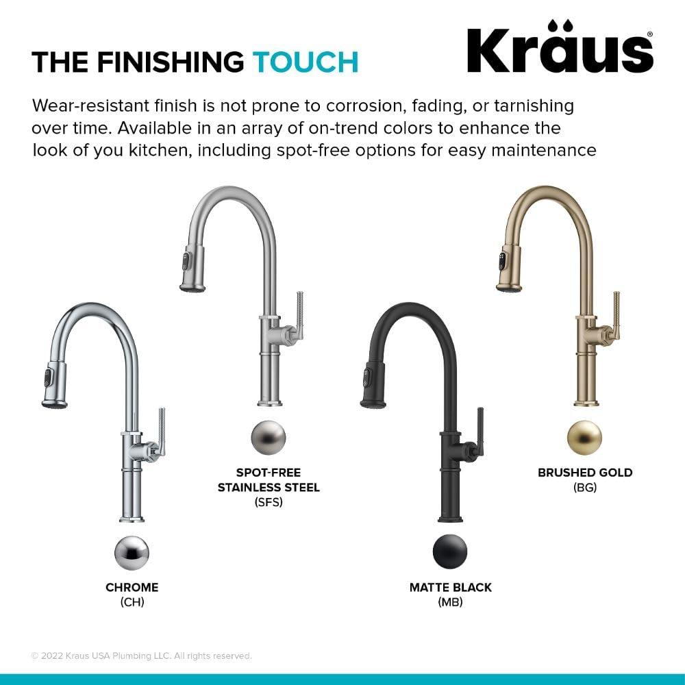 KRAUS Allyn Pull-Down Single Handle Kitchen Faucet