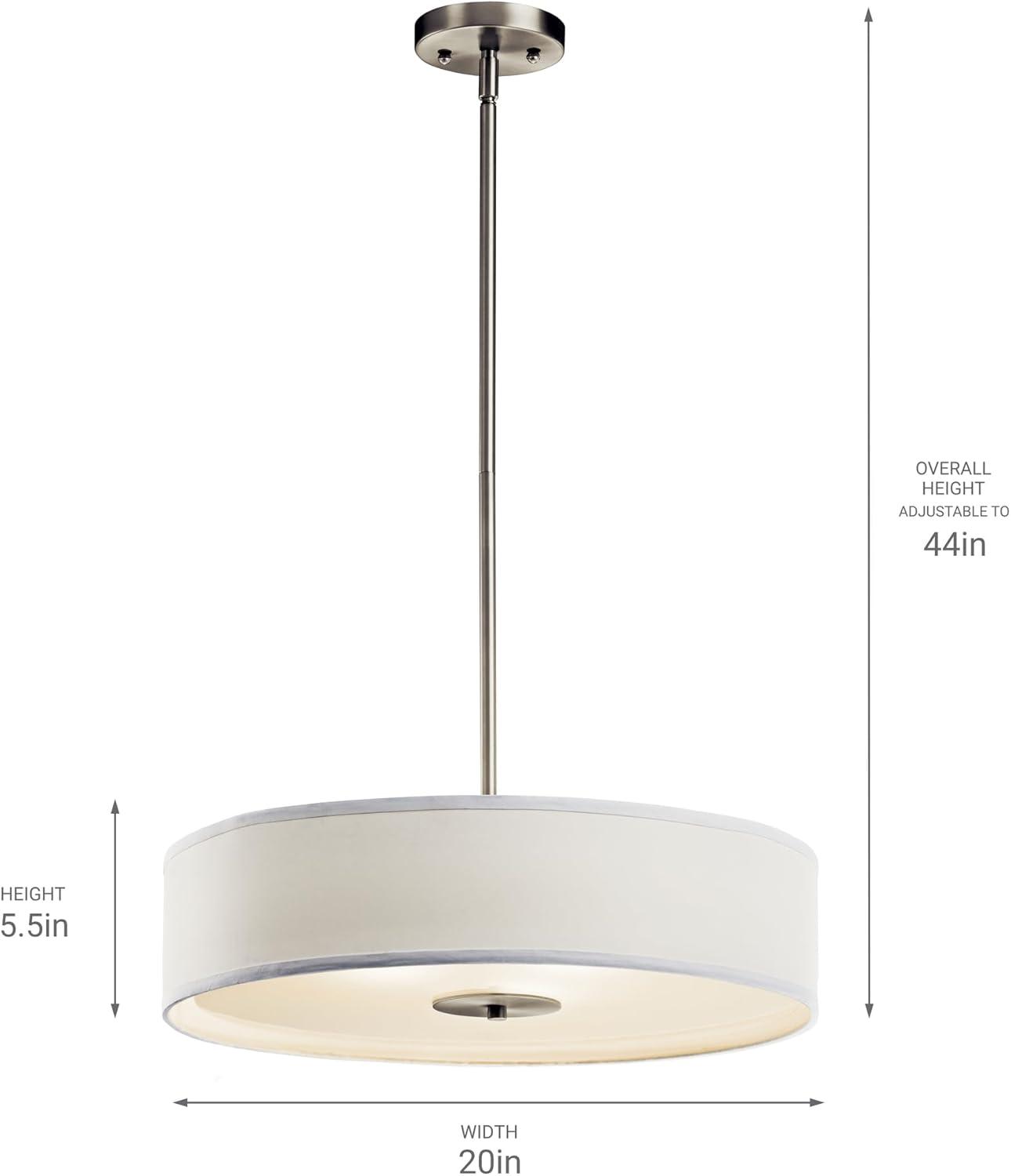 Kichler Lighting 3 - Light Pendant in  Brushed Nickel