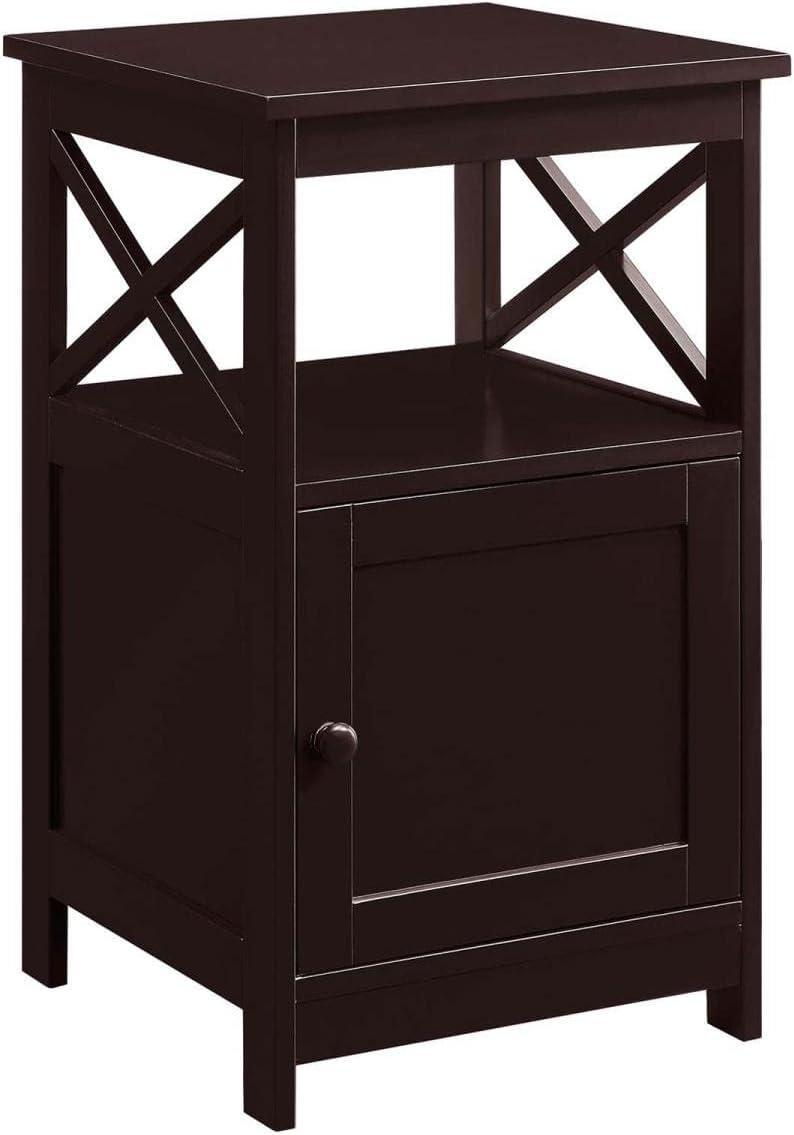 Convenience Concepts Oxford End Table with Cabinet