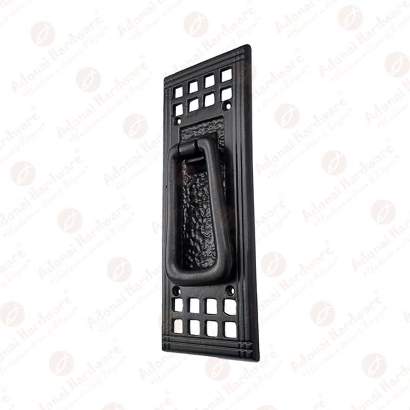 Adonai Hardware "Joppa Antique Iron Door Knocker (Black Powder Coated)
