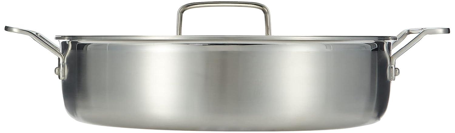 Cuisinart Multiclad Pro Tri-Ply Stainless Steel 5.5 Qt. Casserole W/Cover