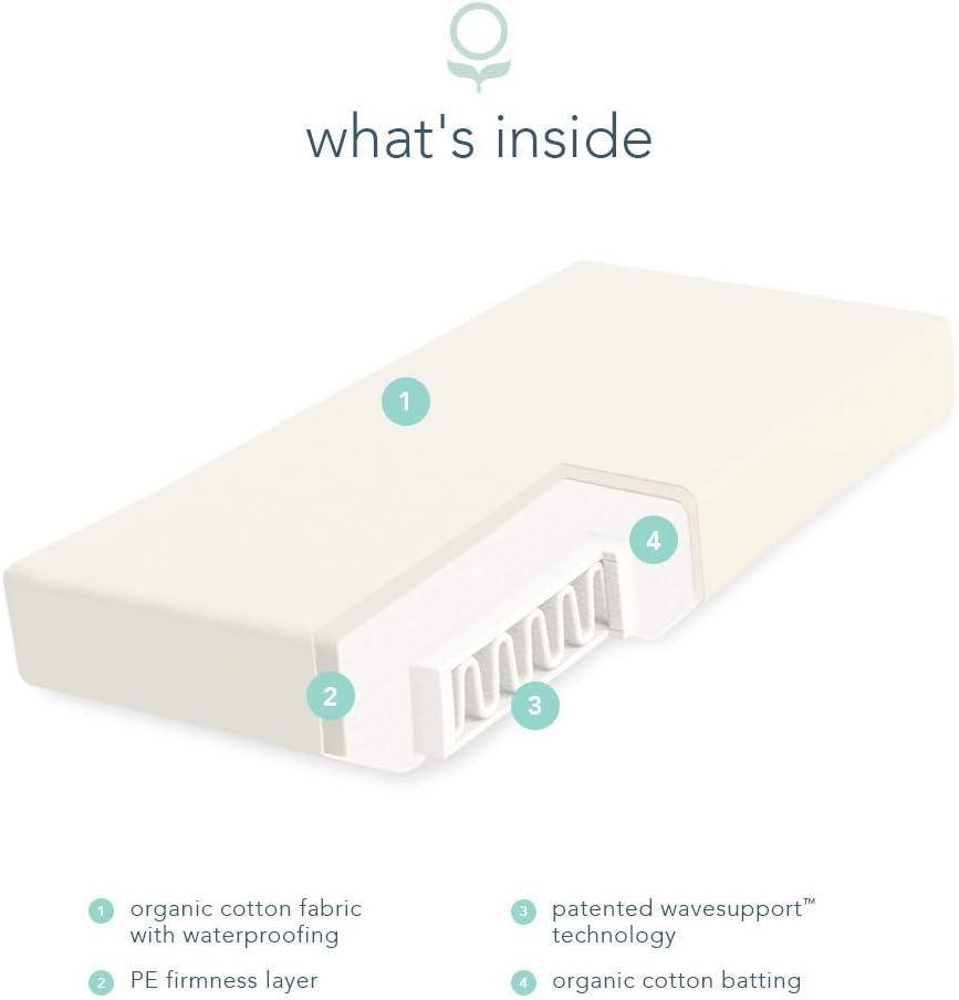 Naturepedic Classic Organic Cotton Lightweight Crib Mattress