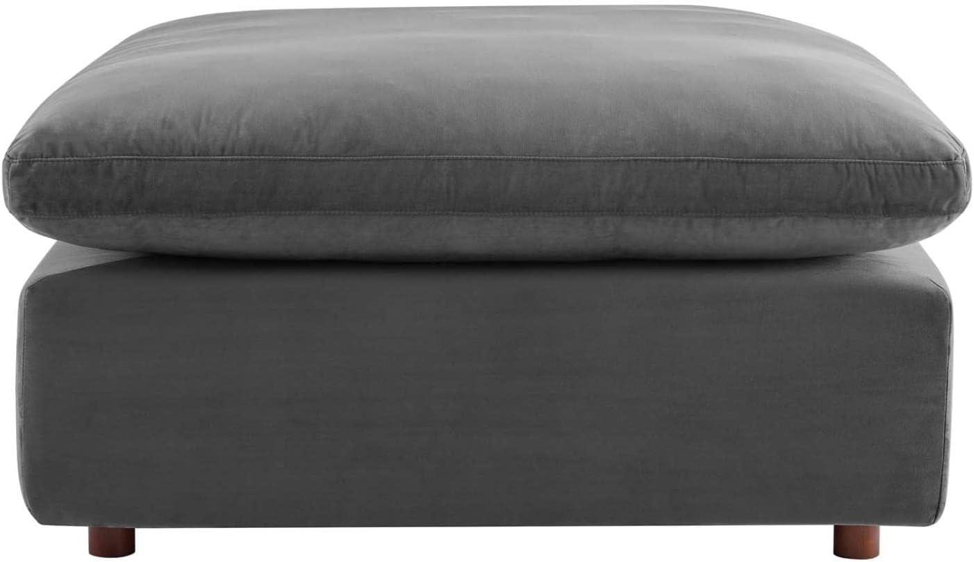 Modway Commix Down Filled Overstuffed Performance Velvet Ottoman