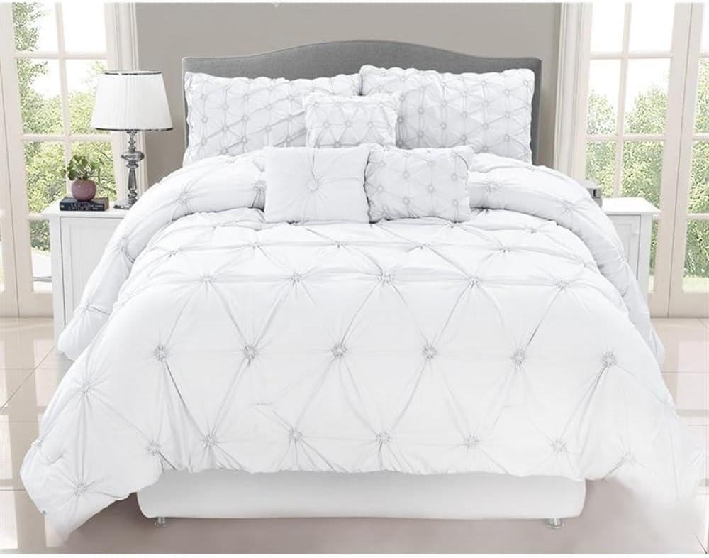 Safdie & Co. 60651.7K.01 Chateau Collection Chateau 7Piece Comforter Set, King