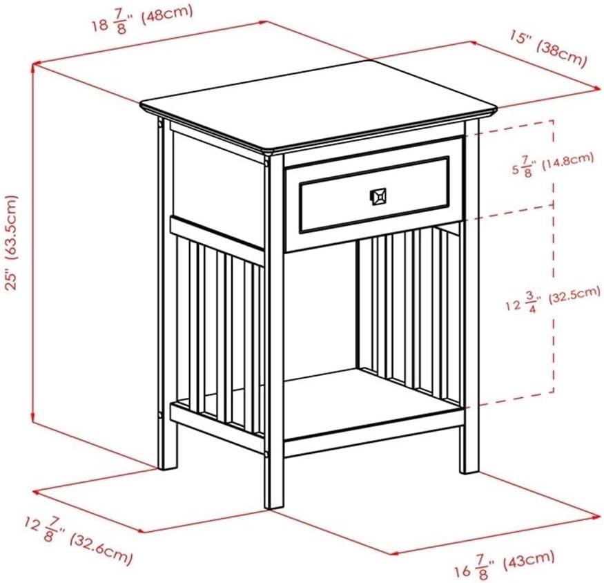 Marcel Accent Table Coffee Finish - Winsome