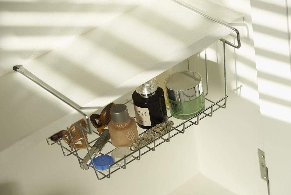 Large Chrome Under Shelf Storage Basket