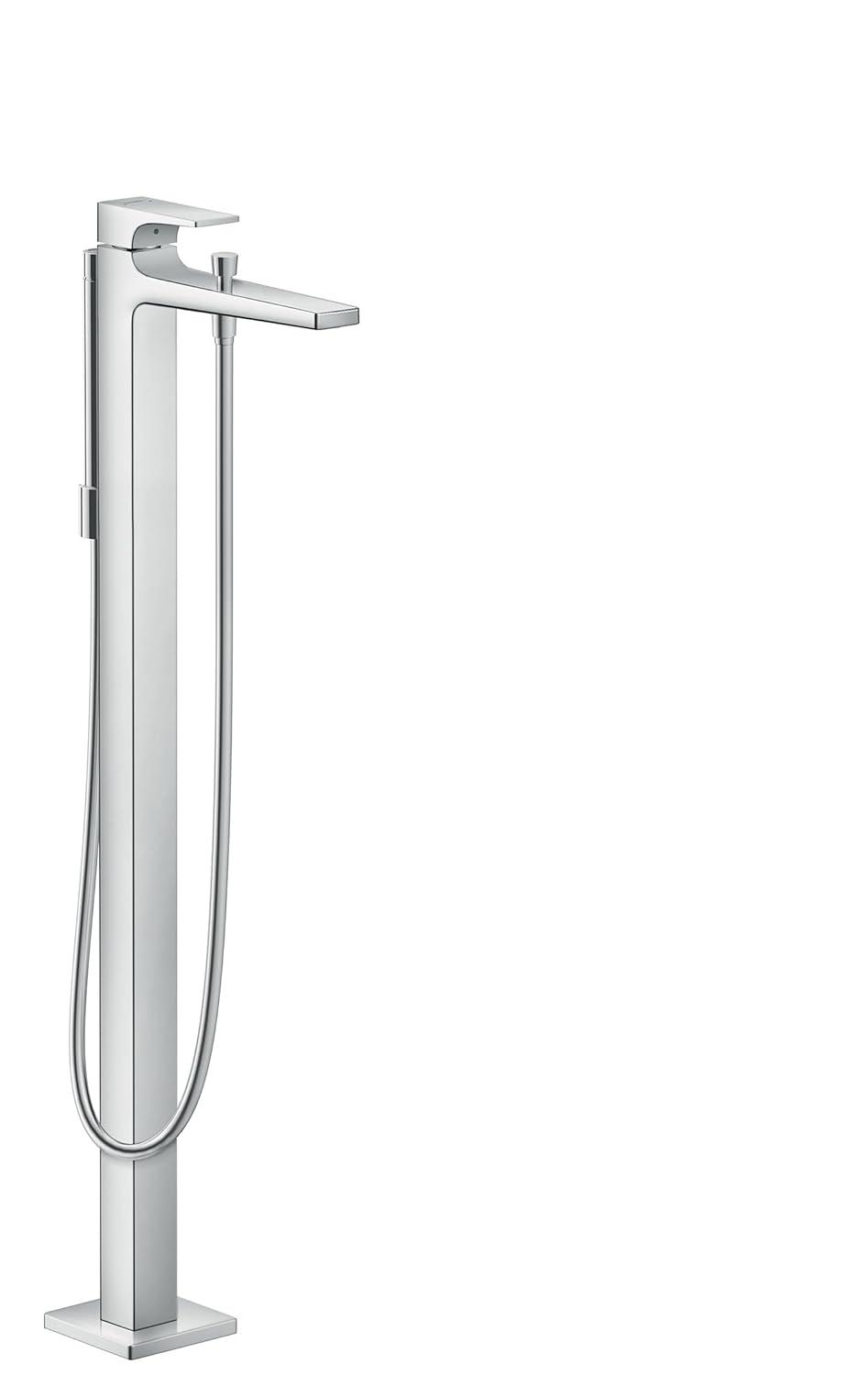 Metropol Freestanding Tub Filler Trim with Lever Handle and 1.75 GPM Handshower Trim Set Only