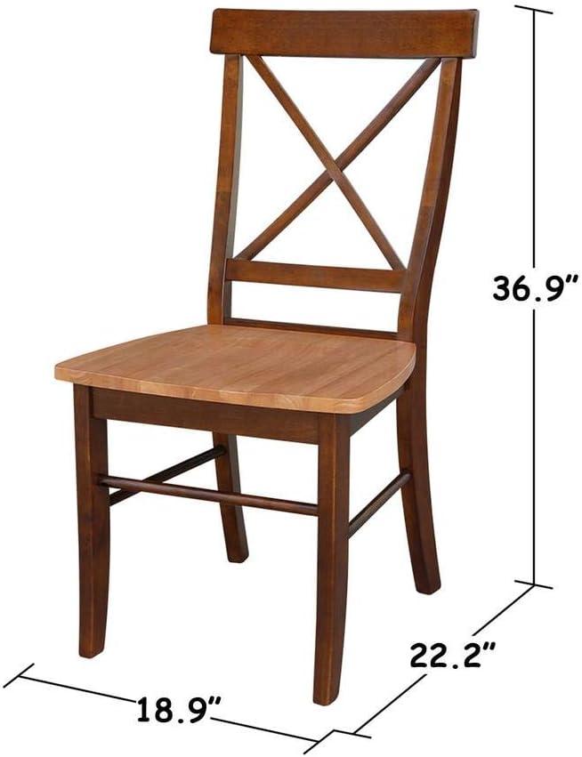 X-Back Chair with Solid Wood Seat