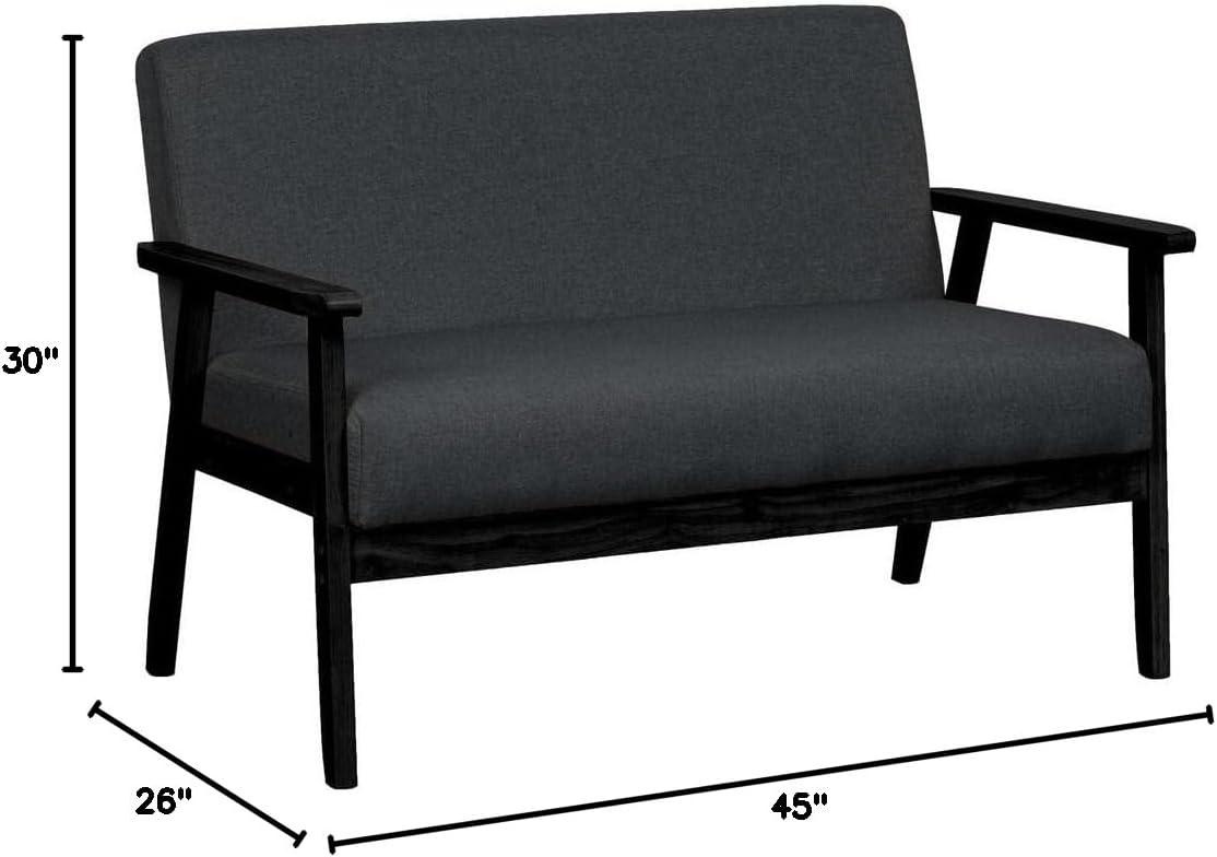 Dark Gray Loveseat: Comfort, Style, and Quality in One