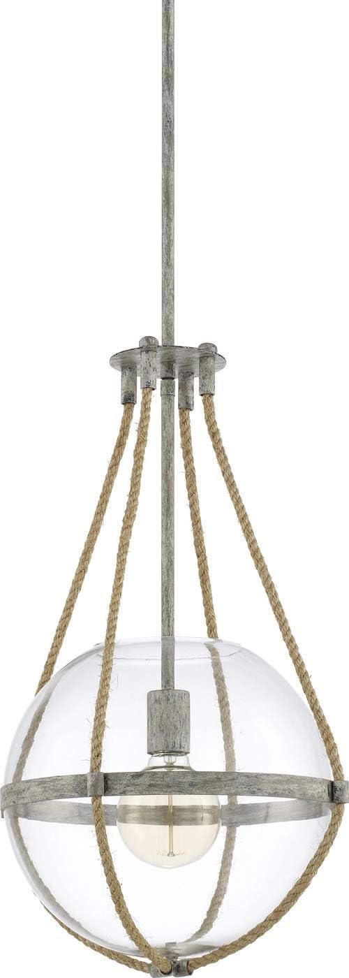 13.25 Inch 1 Light Pendant In Transitional Style 13.25 High By 72.75 Wide-Nordic Grey Finish    -Traditional Installation Capital Lighting 327413Ng