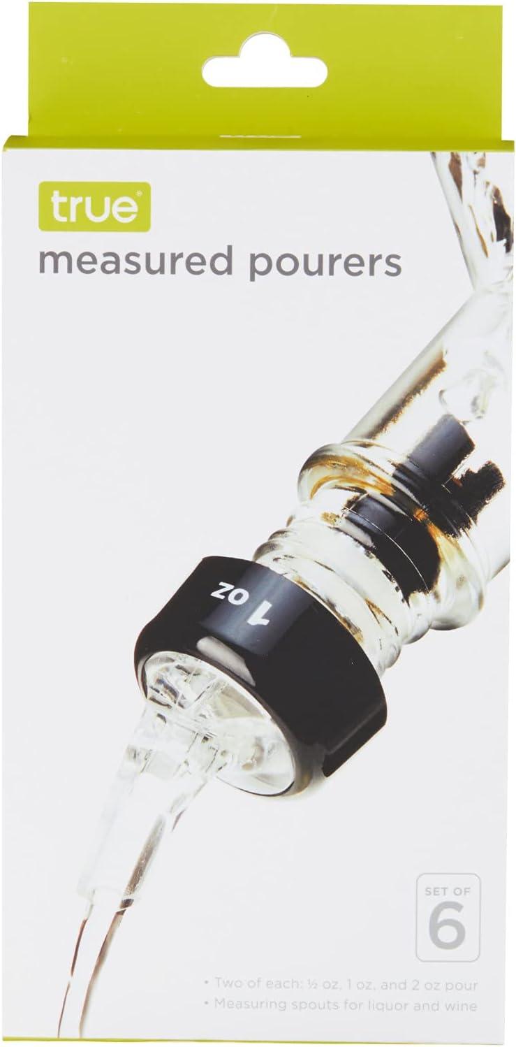 True Measured .5, 1 & 2 oz Pour Spout (Set of 6)