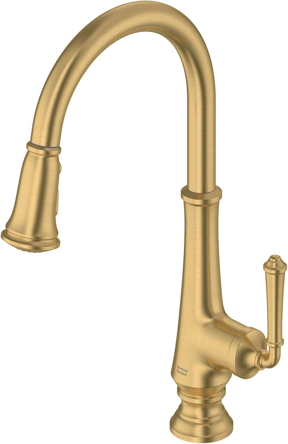 Delancey Pull Down Single Handle Kitchen Faucet With Accessories