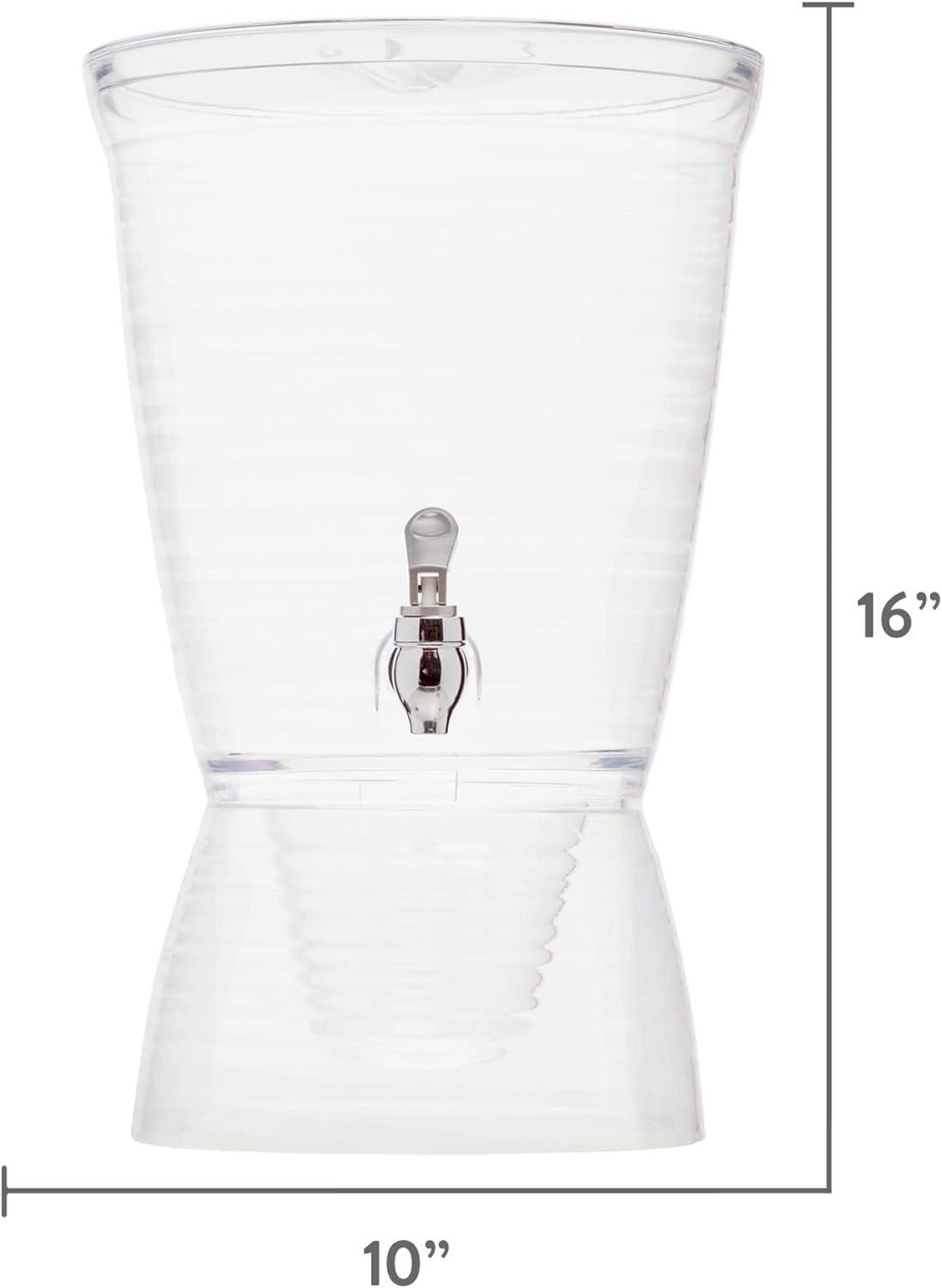 Creatively Designed Products 2.5 Gallon Clear  Bark Beverage Dispenser