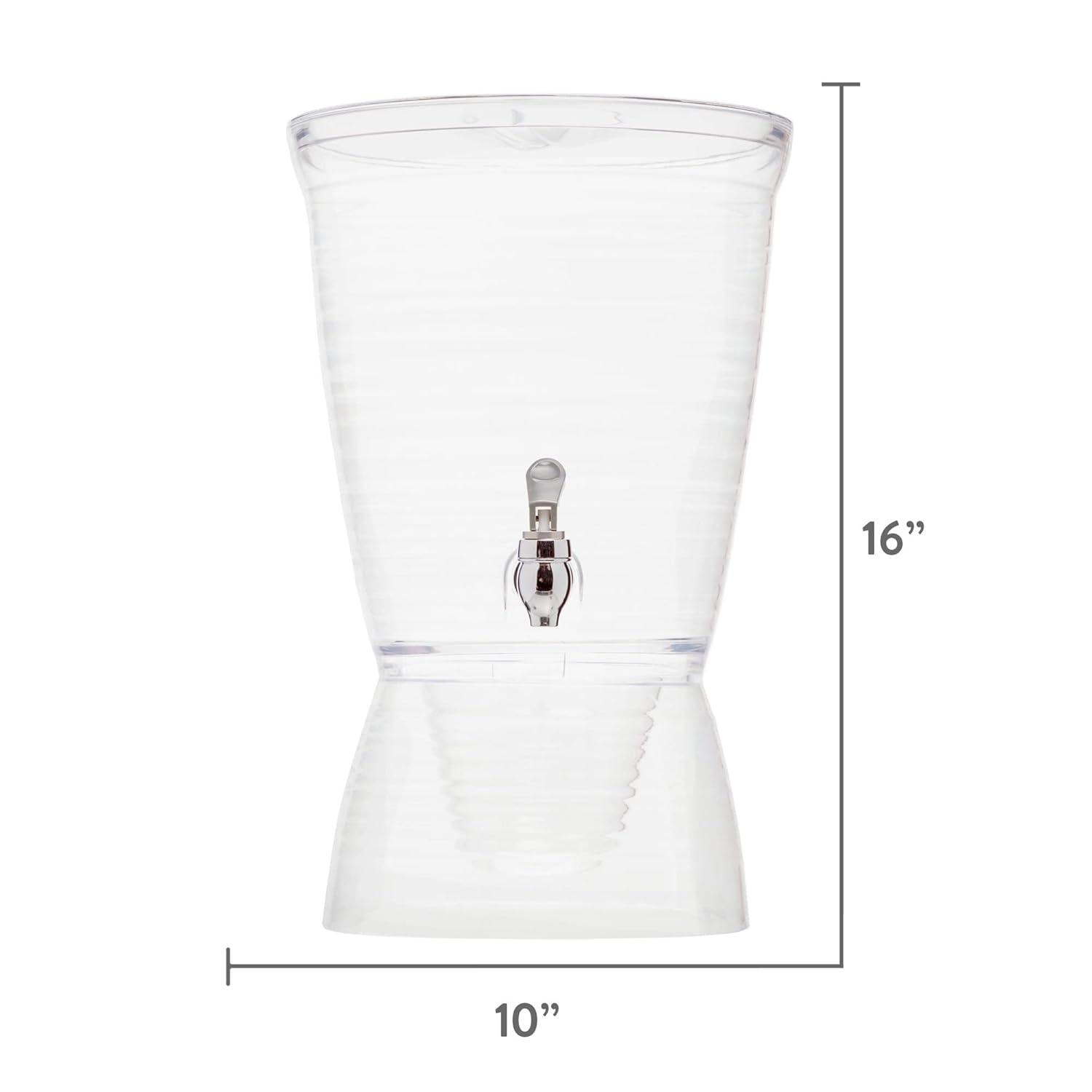 Creatively Designed Products 2.5 Gallon Clear  Bark Beverage Dispenser