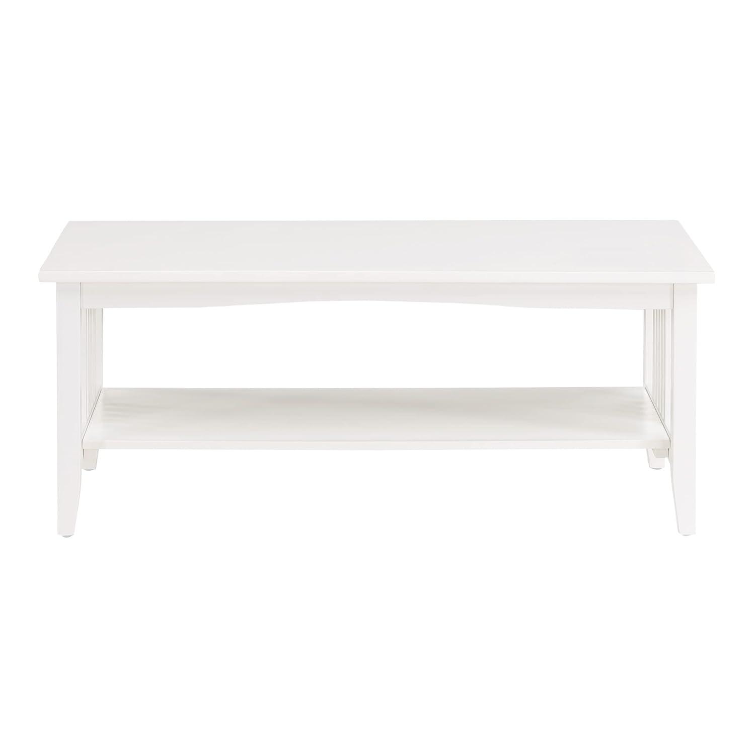 Sierra Coffee Table Engineered Wood in White Finish