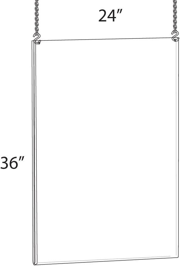 Azar 36" x 24" Hanging Poster Frame 172736