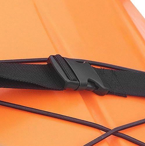 Kayak Storage System - Set of 2 Wall Mount Storage Hangers - 150lb Capacity Rack for Kayaks, Surfboards, Canoes, or Snowboards by Rad Sportz (Orange)