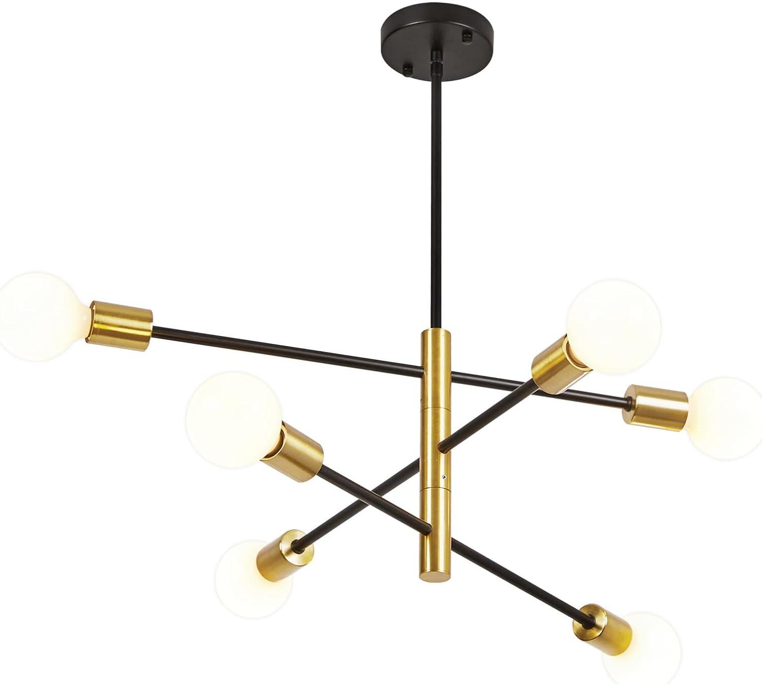Cobina 6 - Light Dimmable Sputnik Sphere Chandelier