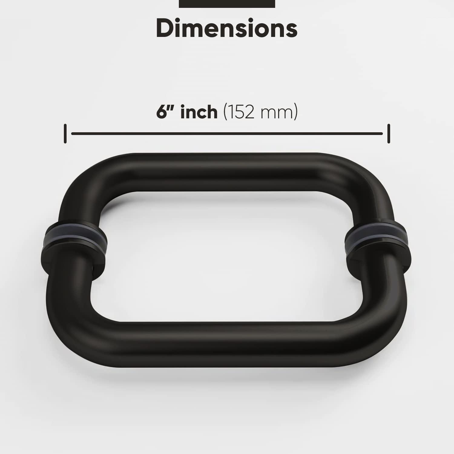 Fab Glass and Mirror 6" Center to Center Bar/Handle Pull