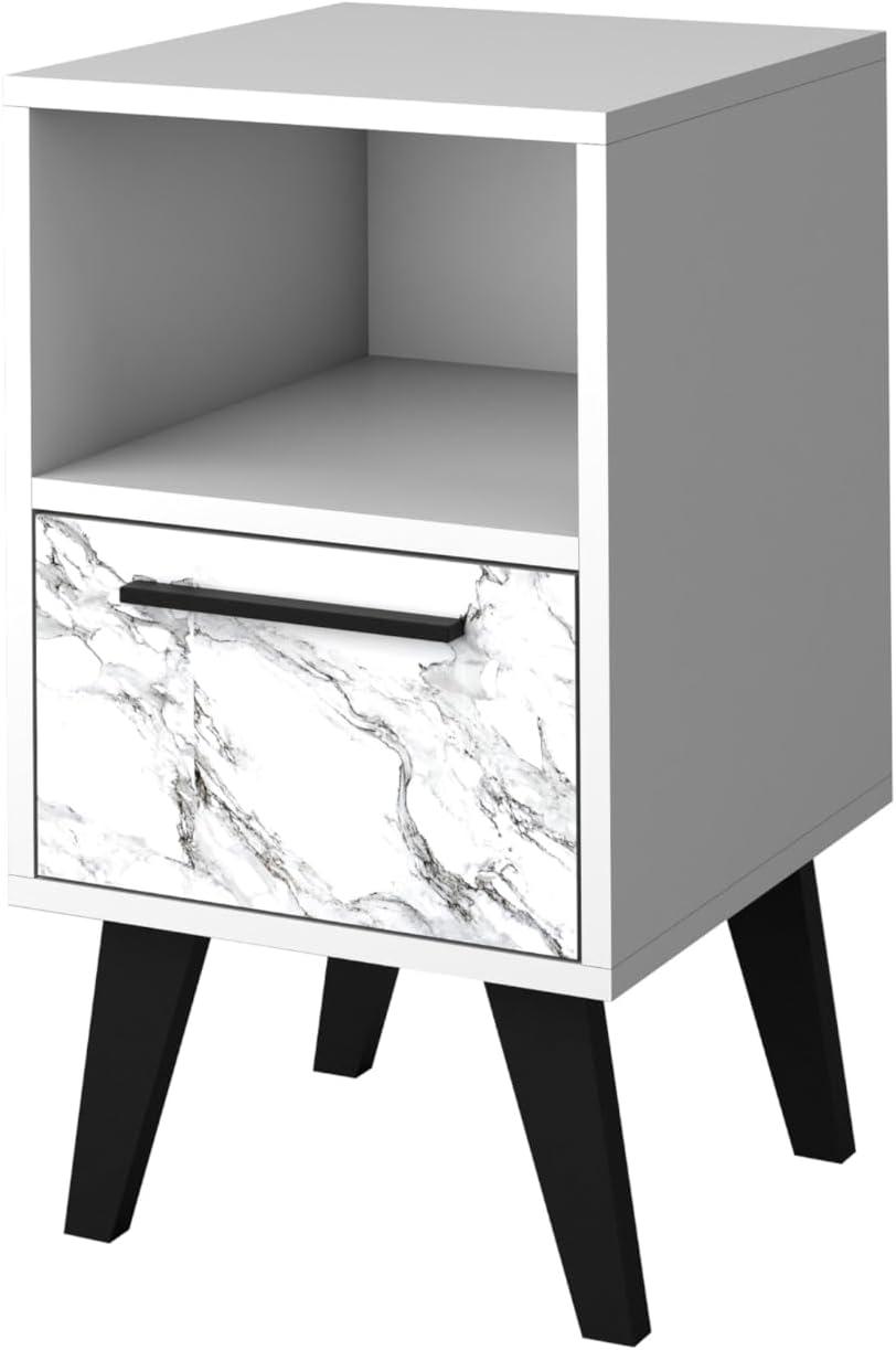 Mid-Century- Modern Amsterdam Nightstand 1.0 with 1 Shelf
