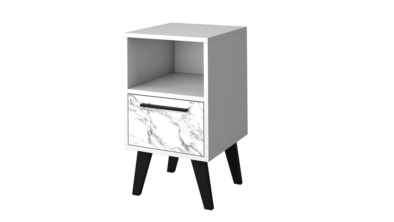Mid-Century- Modern Amsterdam Nightstand 1.0 with 1 Shelf