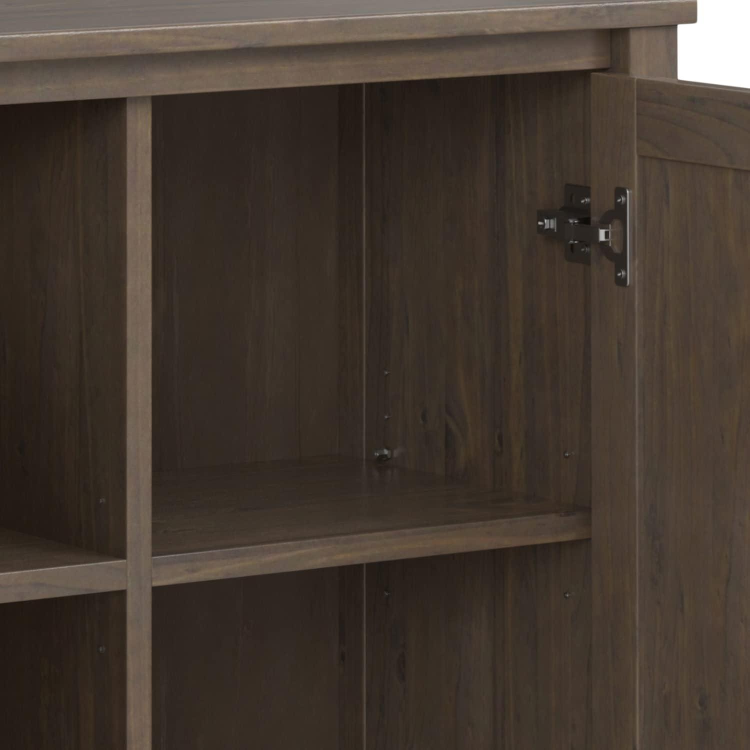 Lev Solid Wood Accent Cabinet