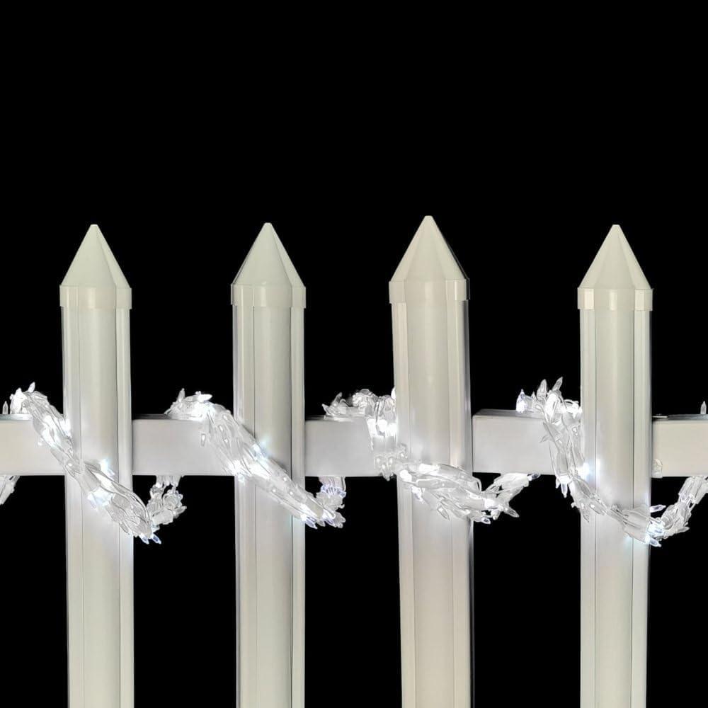 Brite Star Garland Lights, 11.6', Pure White