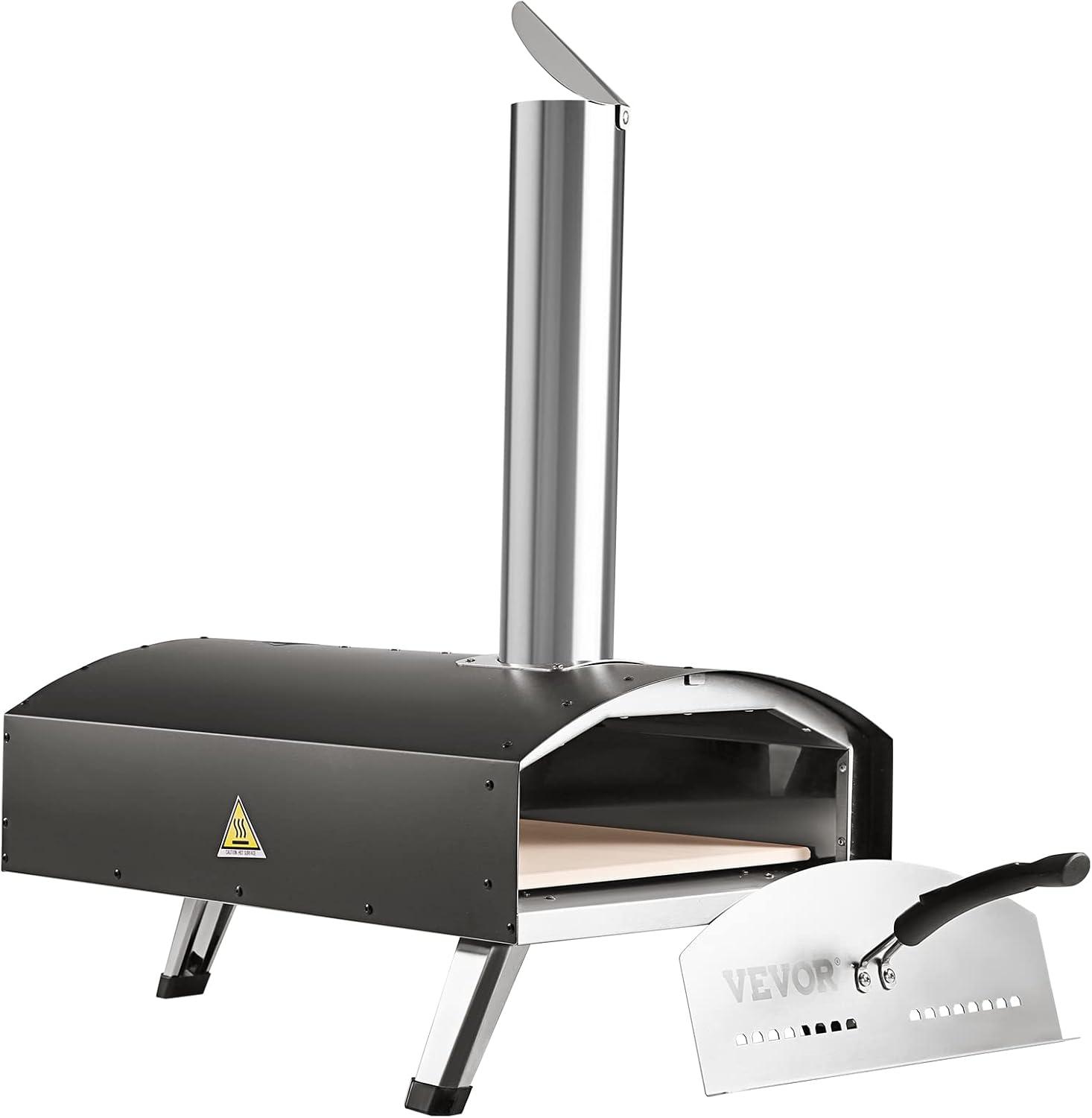 VEVOR VEVOR Stainless Steel Wood Burning Pizza Oven
