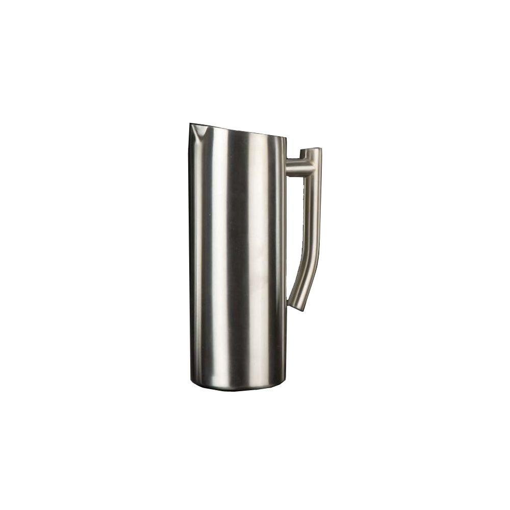 Satin Finish Stainless Steel 33 oz. Pitcher with Handle