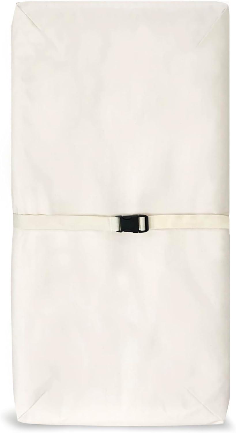 Organic Cotton 4-Sided Contoured Changing Pad with Waterproofing