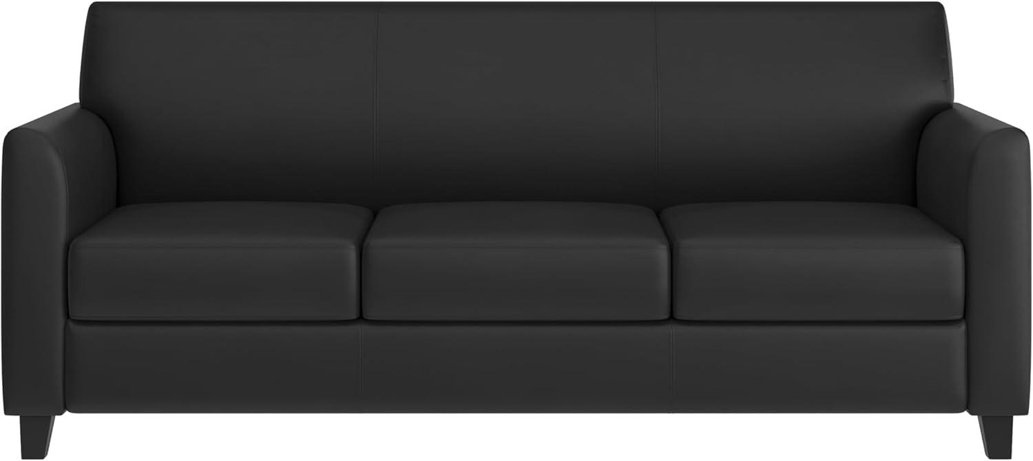 HERCULES Diplomat Series LeatherSoft Sofa with Clean Line Stitched Frame