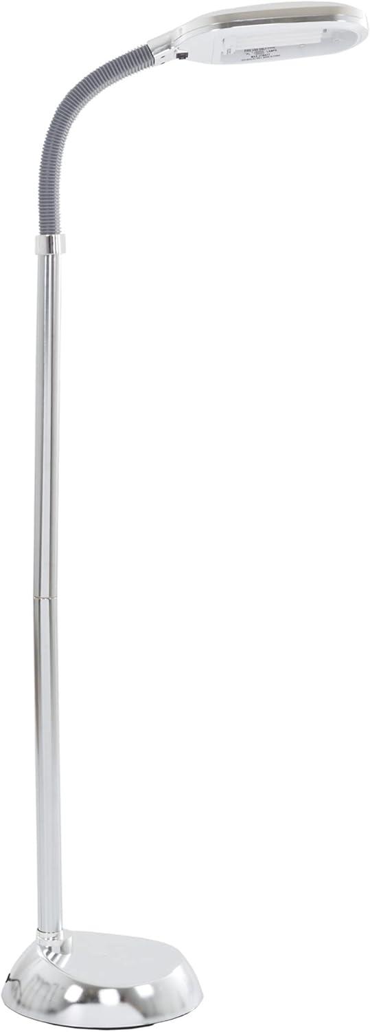 Bedford Home 72A-1242S Sunlight Floor Lamp, 5 ft. - Silver