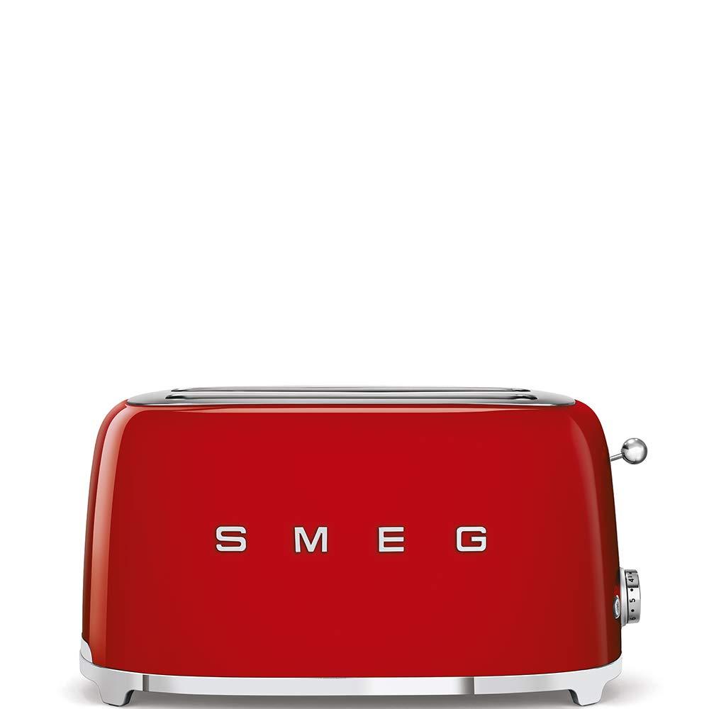 SMEG Red 4-Slice Retro Toaster