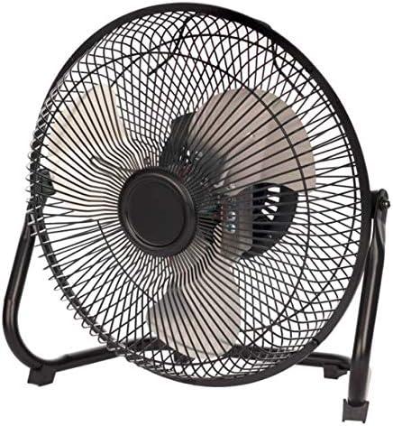 Mainstays 9" 3-Speed High Velocity Wall Mountable Black New Floor Fan