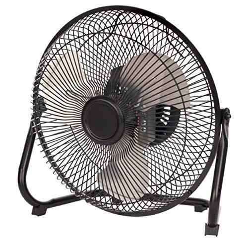 Mainstays 9" 3-Speed High Velocity Wall Mountable Black New Floor Fan