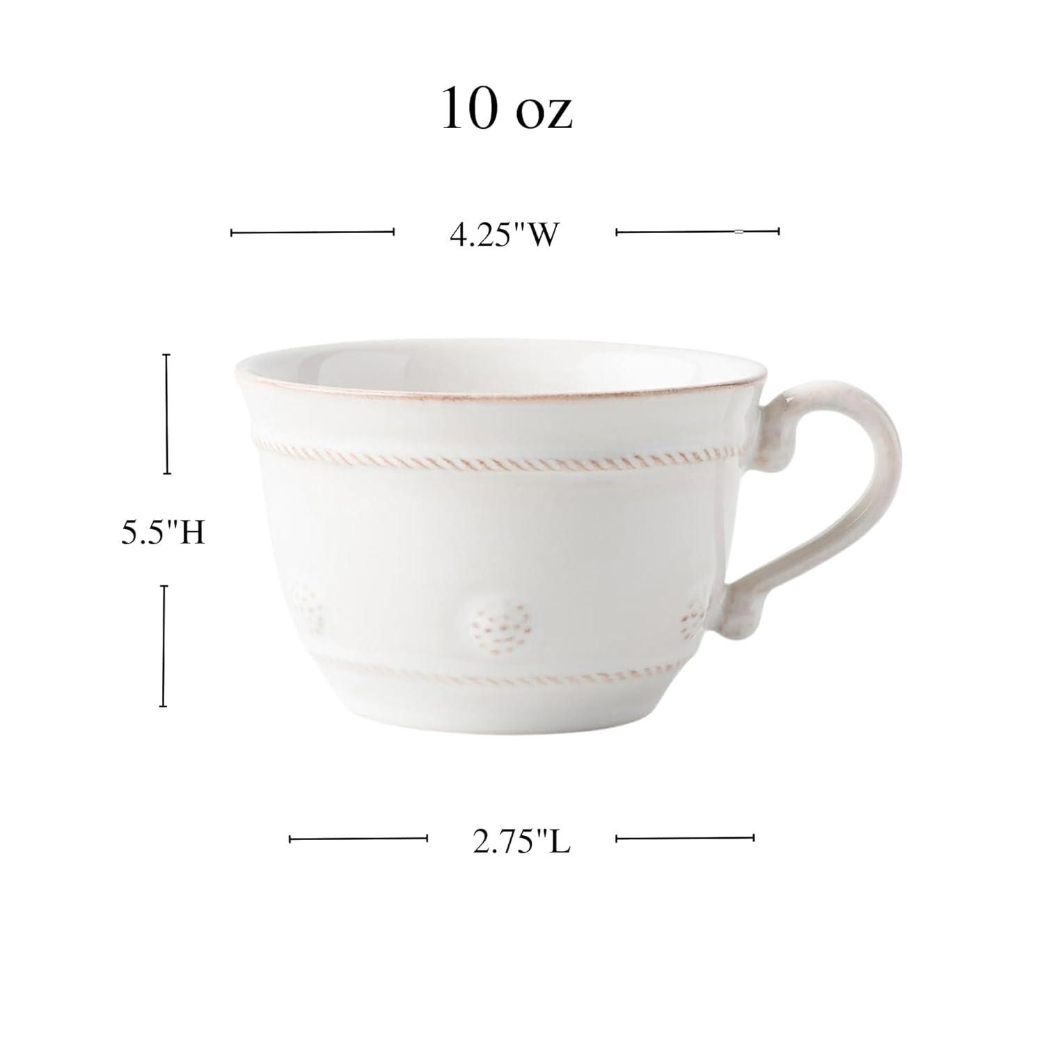 Juliska Berry & Thread Teacup - Whitewash