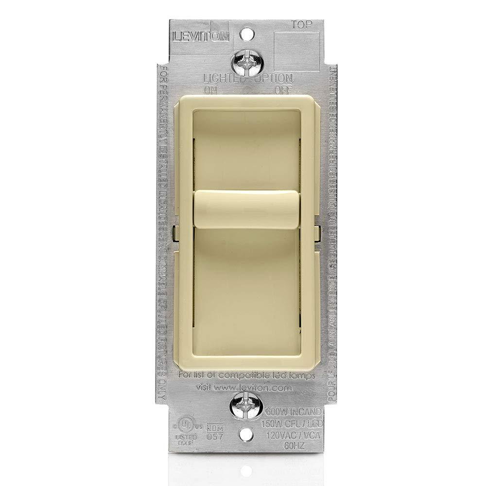 Tamper Resistant Slide Single Pole Dimmer