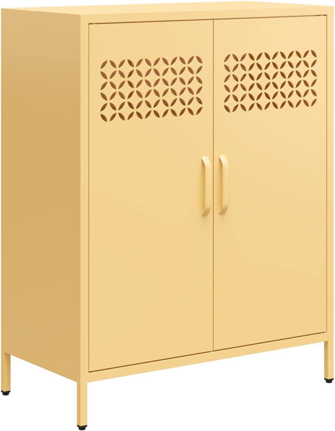 Annie Metal 2-Door Accent Cabinet