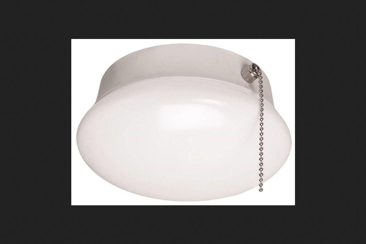 ETI 54484141 Medium E26 Spin Led Light Fixture, White