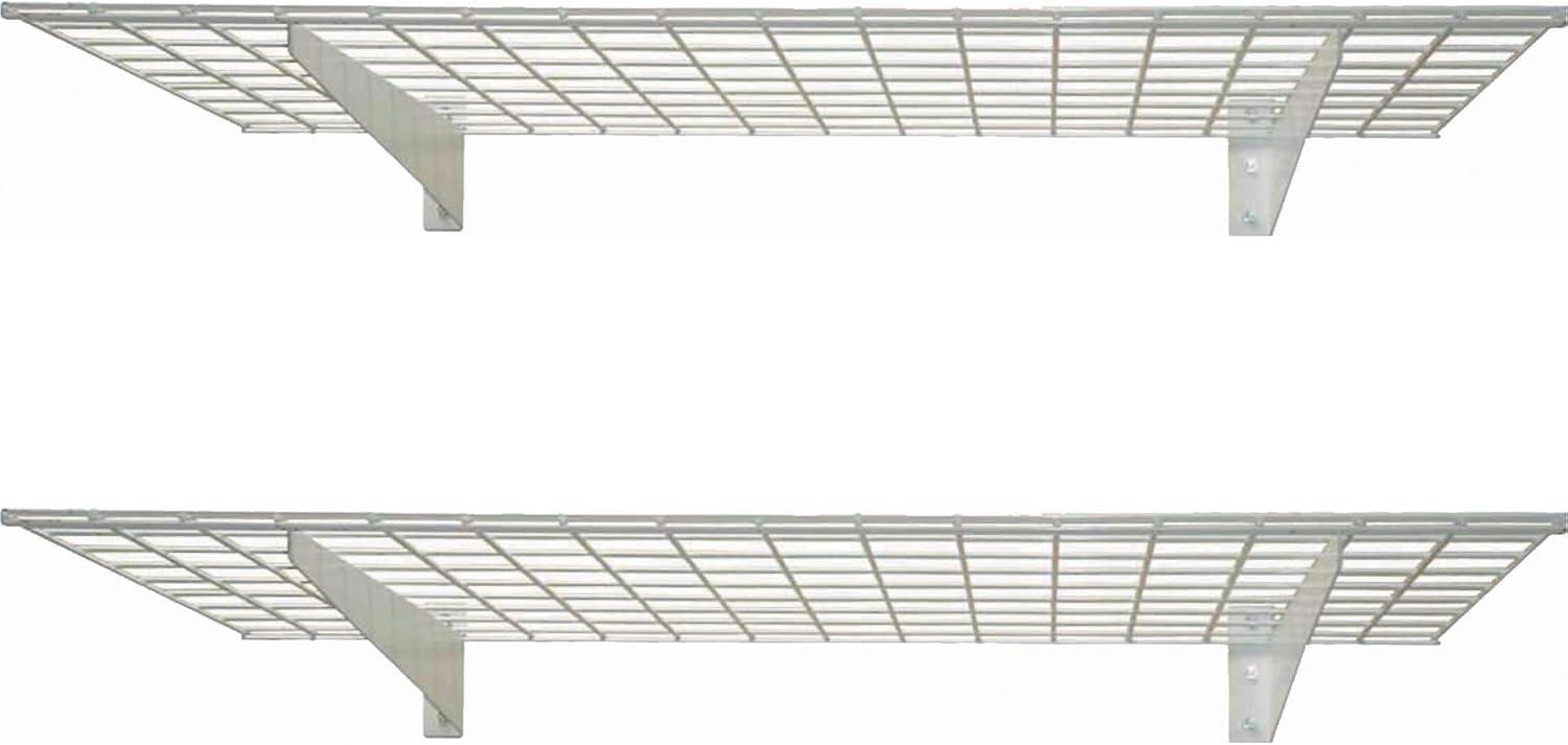 Hyloft HyLoft Steel Wall Garage Storage Shelves, Pack of 2-Shelves (Set of 2)